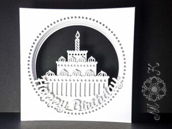 Plotterdatei Tunnelkarte Torte