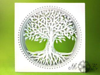 Plotterdatei Tunnelkarte Baum