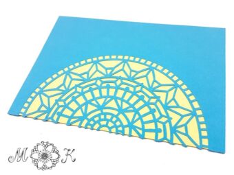 Plotterdatei Faltkarte Mandala