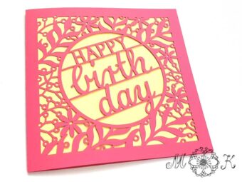 Plotterdatei Faltkarte Happy Birthday (2)