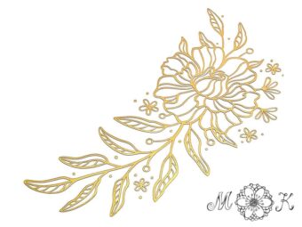 Plotterdatei Folienmotiv Blumenranke (3)