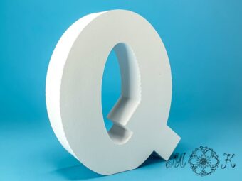 Plotterdatei Deko Buchstabe Q