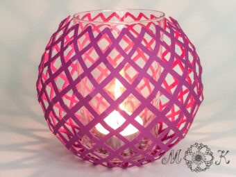 Plotterdatei Deko Windlicht-Kugel 2