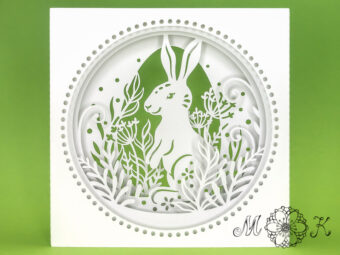 Plotterdatei Tunnelkarte Hase