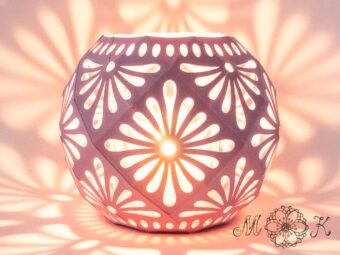 Plotterdatei Deko Windlicht-Kugel 6