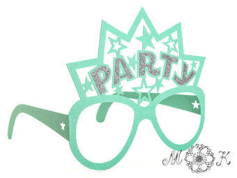 Plotterdatei Deko Party-Brille