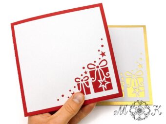 Plotterdatei Pop-up-Aufsteller Erweiterung Karte Geschenke