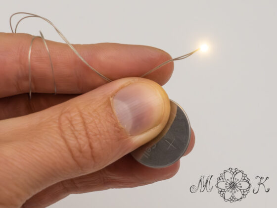 LED mit Mikrolitze 20 cm