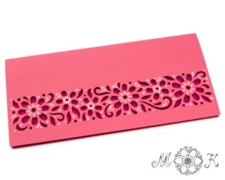 Plotterdatei Faltkarte Blumen mit Zeichnung 2