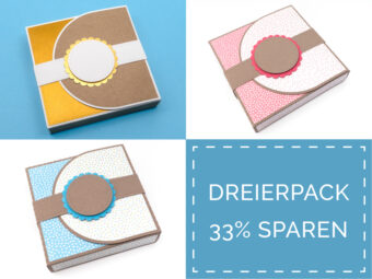 Plotterdatei Dreierpack Schoki-Verpackung für Lindt Mini Pralinen