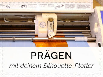 Prägen mit Silhouette Plottern